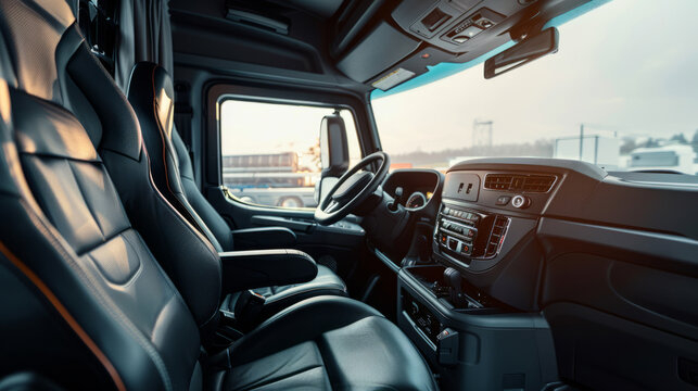 بررسی استانداردهای و امکانات کابین کشنده‌های جدید: رفاه راننده در رقابت برندها