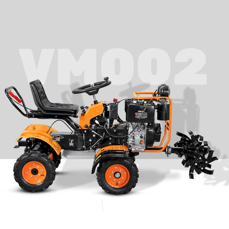 نحوه راه اندازی تیلر بنزینی و گازوییلی ورما و کاما