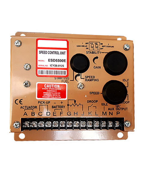 رفع مشکل نوسان دور (Hunting) و کنترل سرعت در موتورهای دیزلی ژنراتورها با گاورنر الکترونیکی