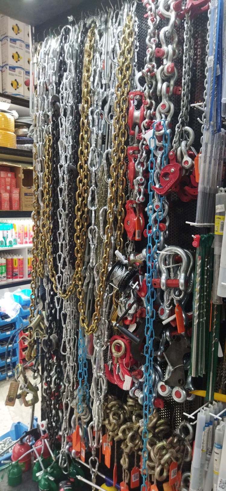 مقاله جامع: انواع زنجیرها، اتصالات، نمره و مشخصات فنی باربری