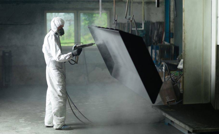 ترمیم تخصصی خش، زدگی و لب‌پریدگی رنگ کوره‌ای و پودری لوازم خانگی 